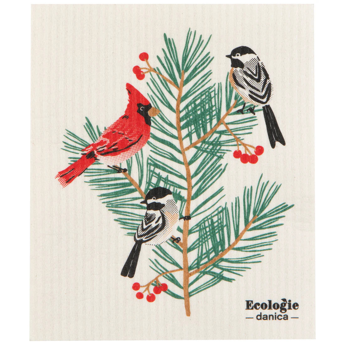 Swedish Cloth- Birds & Boughs