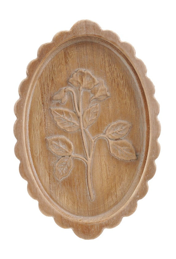 Wood Scalloped Wall Décor, 2 Styles