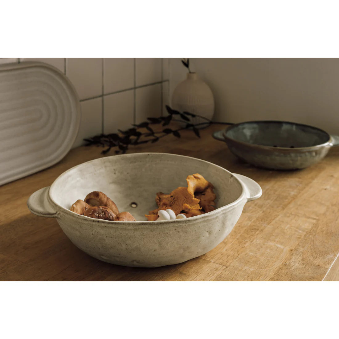 9" Fruit Bowl- Ivory