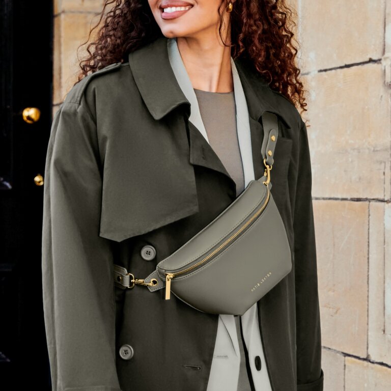 MAYA BELT BAG | Graphite Green