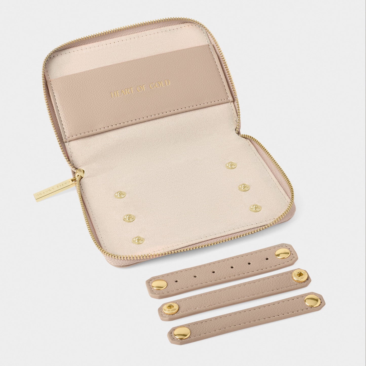 SLIM JEWELRY CASE | Light Taupe
