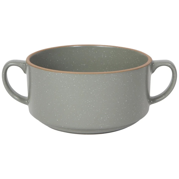 Gray Soup Bowl