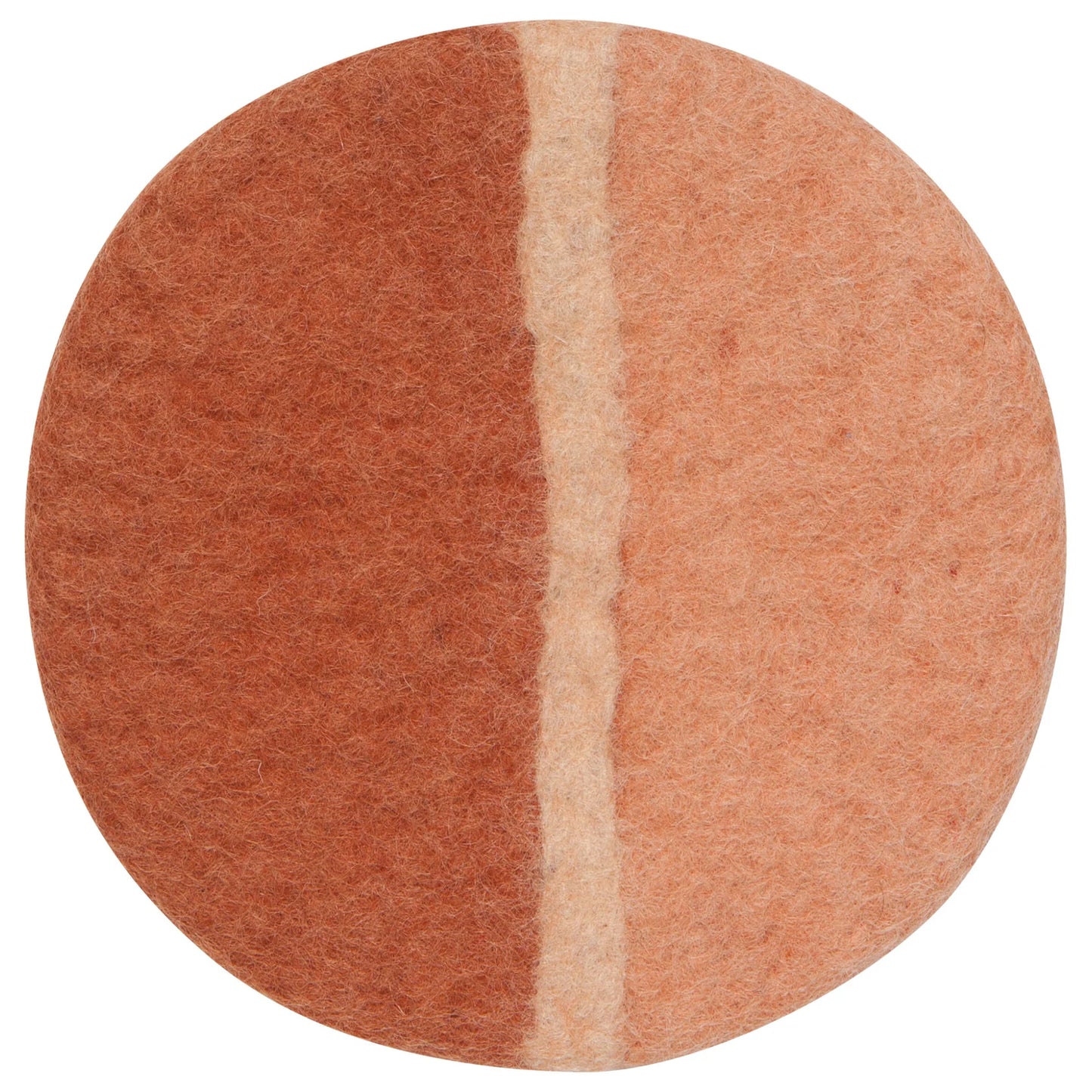Felted Wool Trivet- Sienna