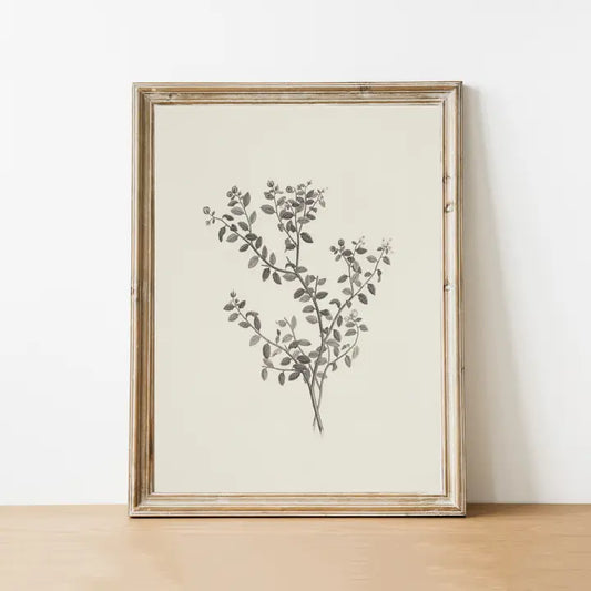 Foliage Art Print 11x14- not framed