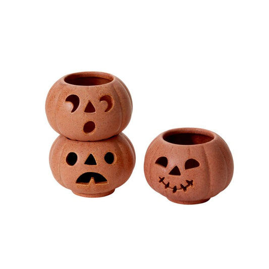 Grinning Pumpkin Votives- 3 styles