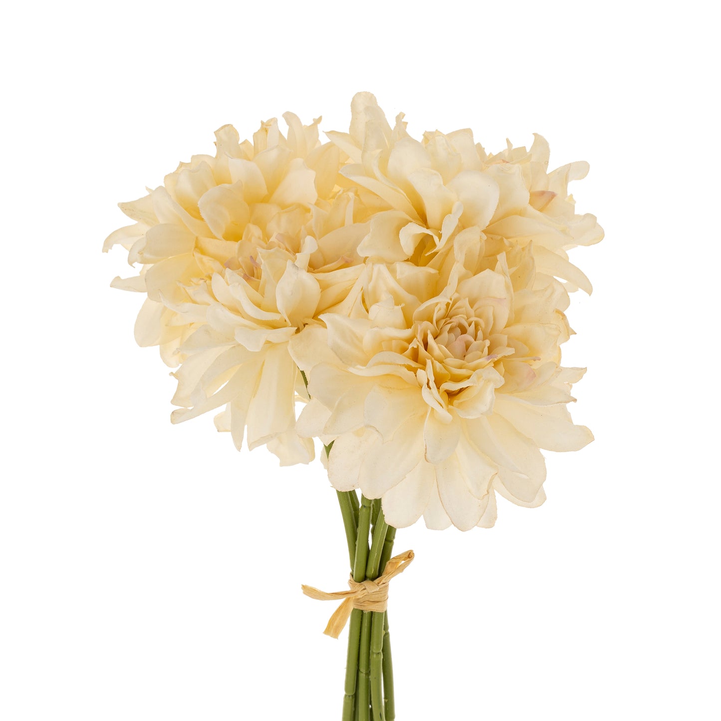 Dahlia Flower Bouquet -Champagne