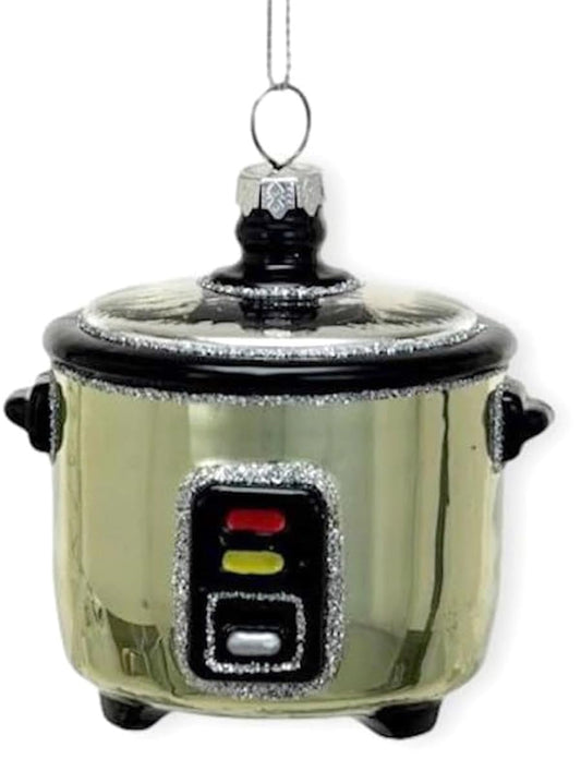 Glass Slow Cooker Ornament