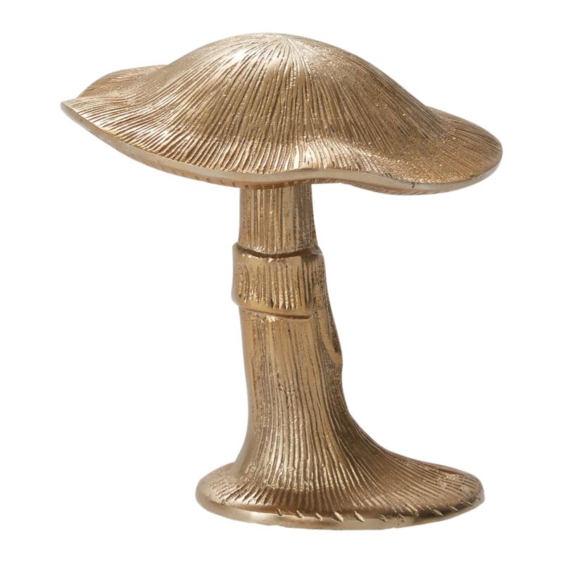 Mushroom Figurine/Gold