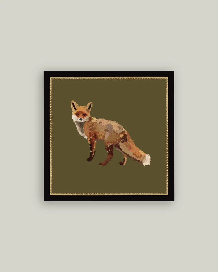 Framed Fox Print