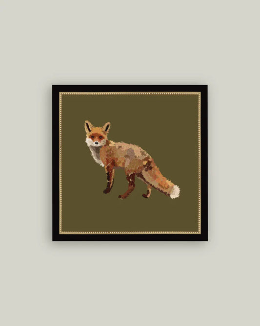 Framed Fox Print