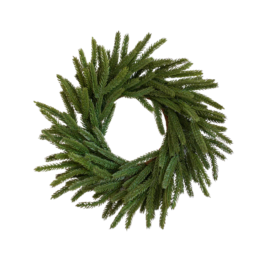 Norfolk Pine Real Touch 12" Wreath