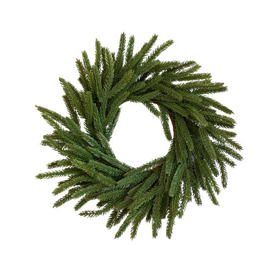 Norfolk Pine Real Touch 12" Wreath