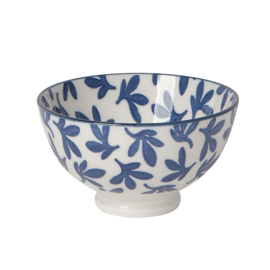 Blue Floral Bowl