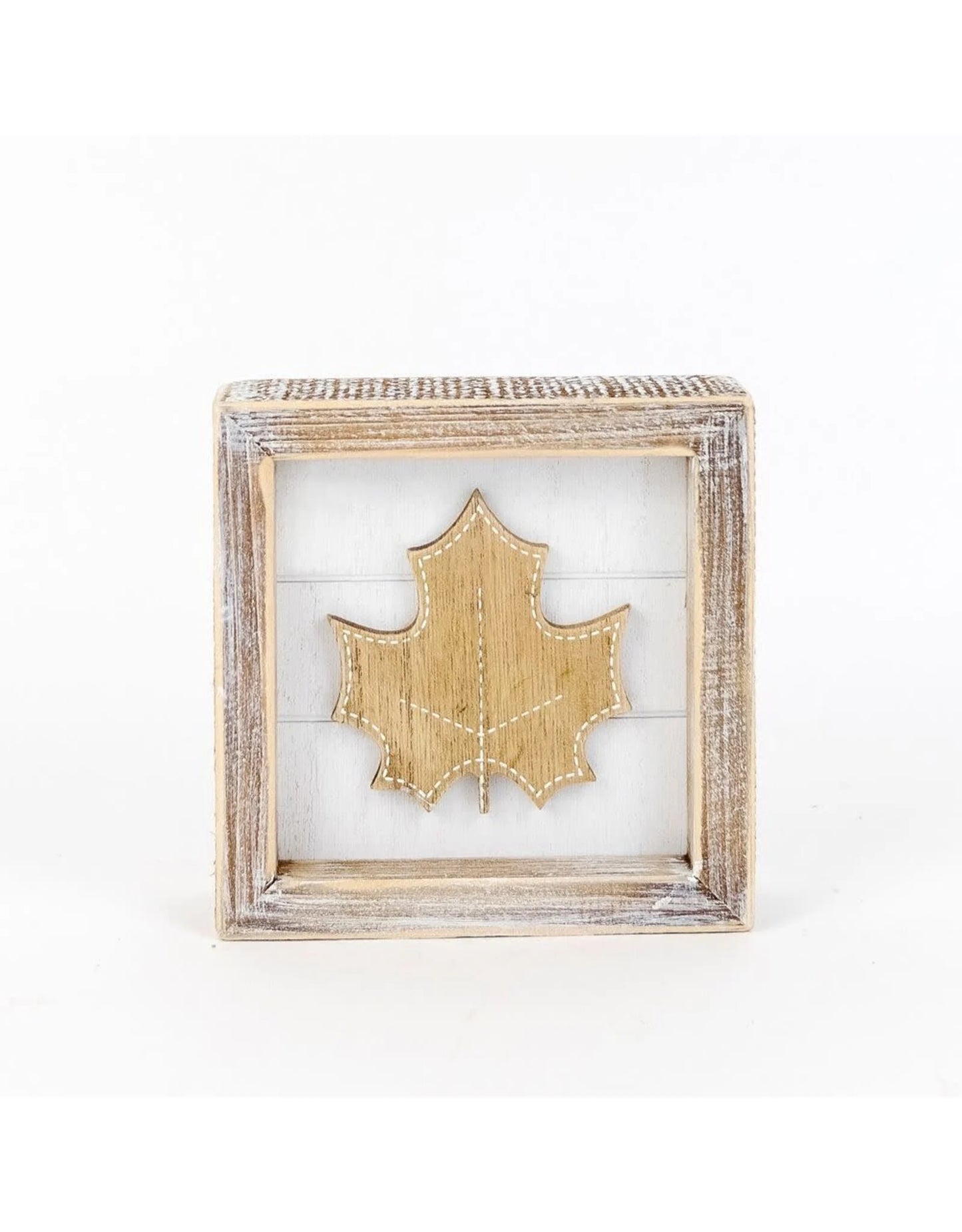 Double-Sided Hat/Leaf Sign
