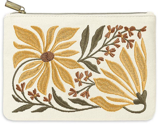 Flower Market Sunflower Pouch