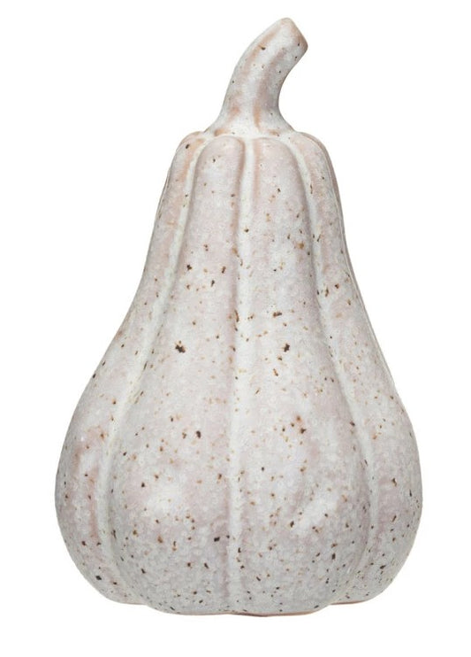Stoneware Tall Pumpkin