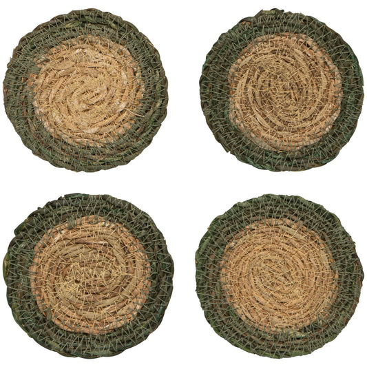Seagrass Coaster Set/4