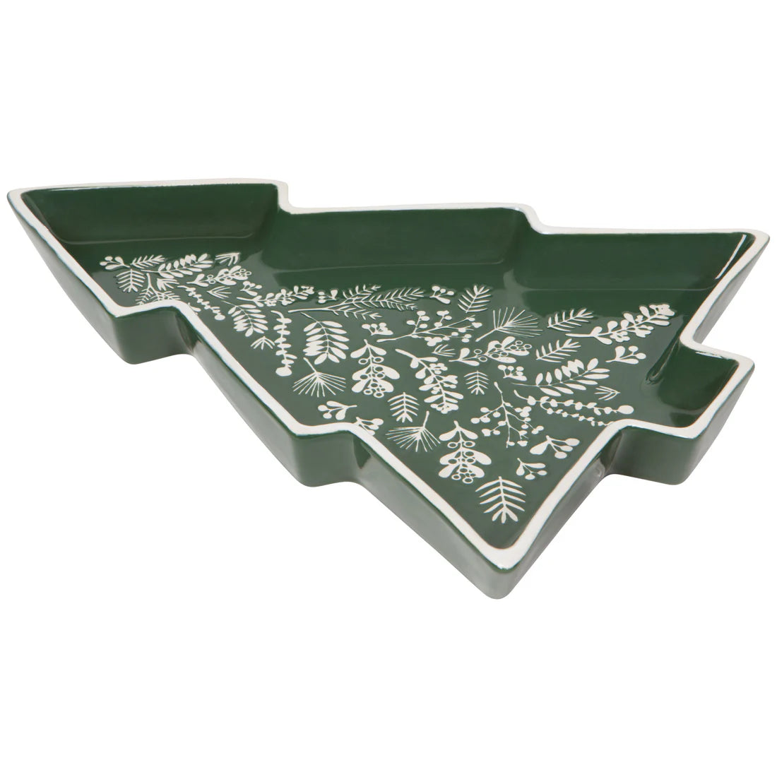 Tree Shaped Tray- Winterberry