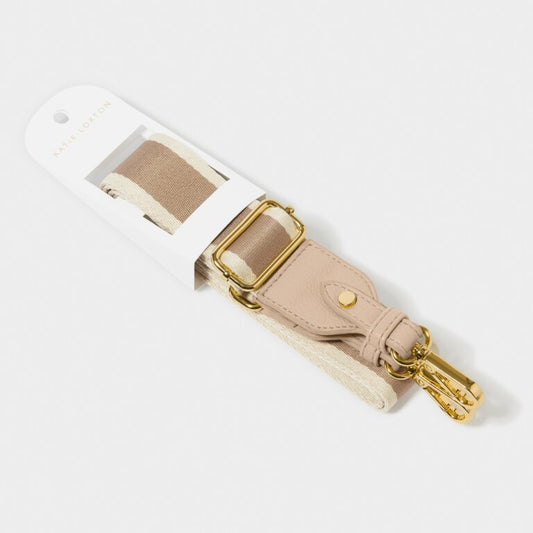 CANVAS STRAP | Dusky Pink Stripe