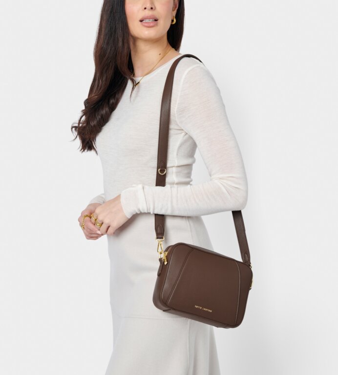 HANA CROSSBODY BAG | Chocolate