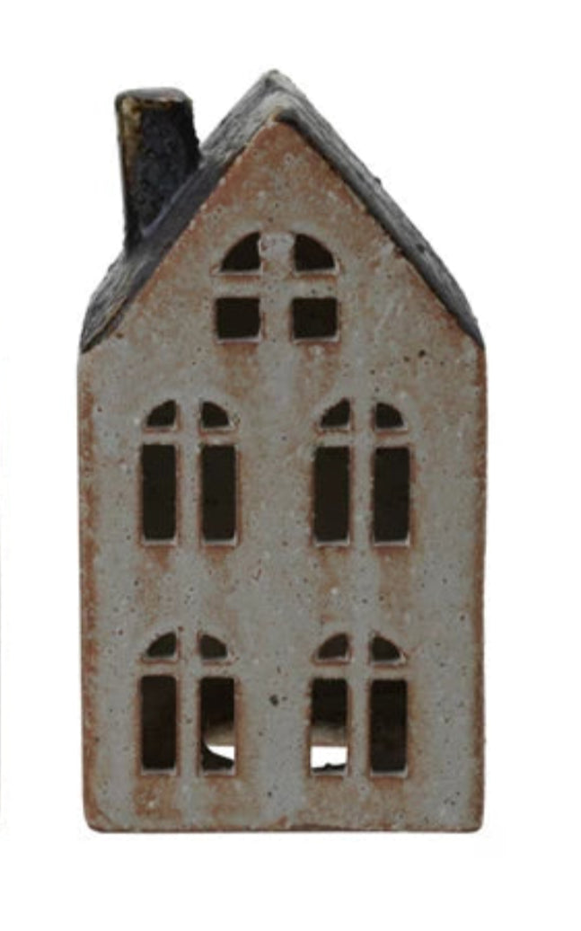 Stoneware Tall Houses- 2 Styles